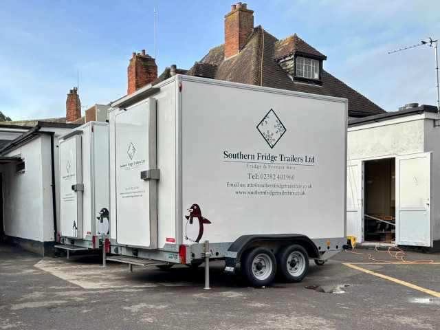 Fridge trailer hire company Hampshire